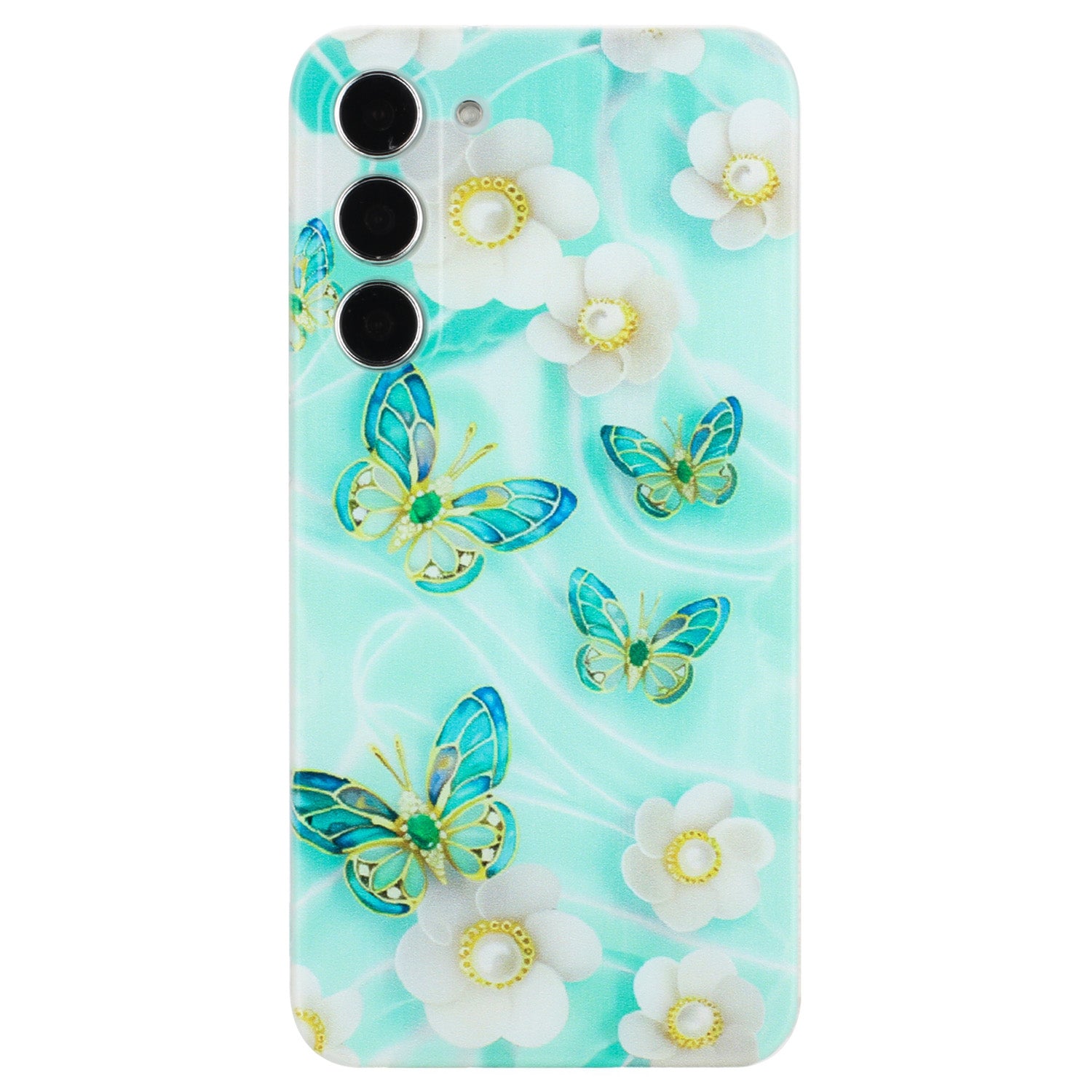For Samsung Galaxy S23+ Slim Case Pattern Printing Soft TPU Phone Cover