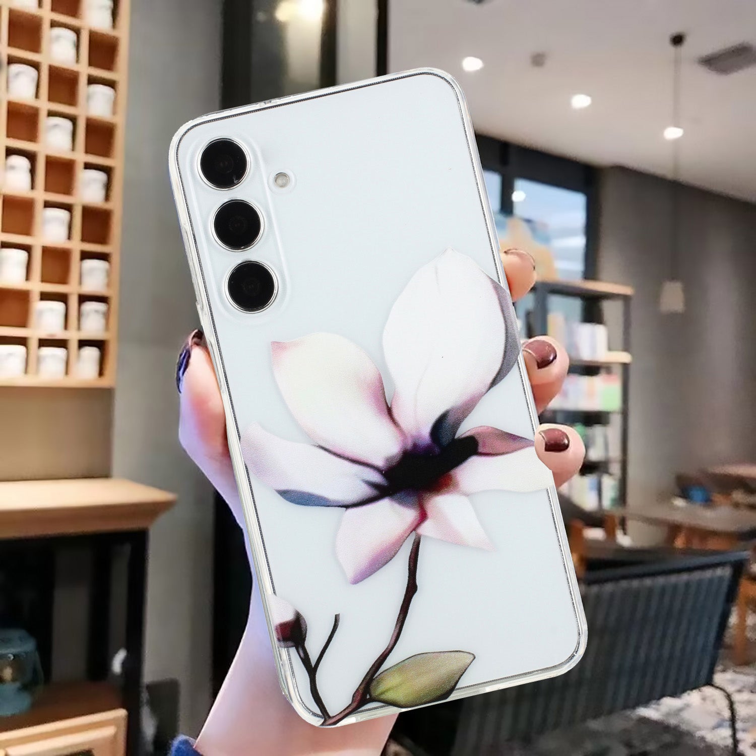 For Samsung Galaxy A54 5G Case Pattern Printing Anti-Drop Soft TPU Phone Cover