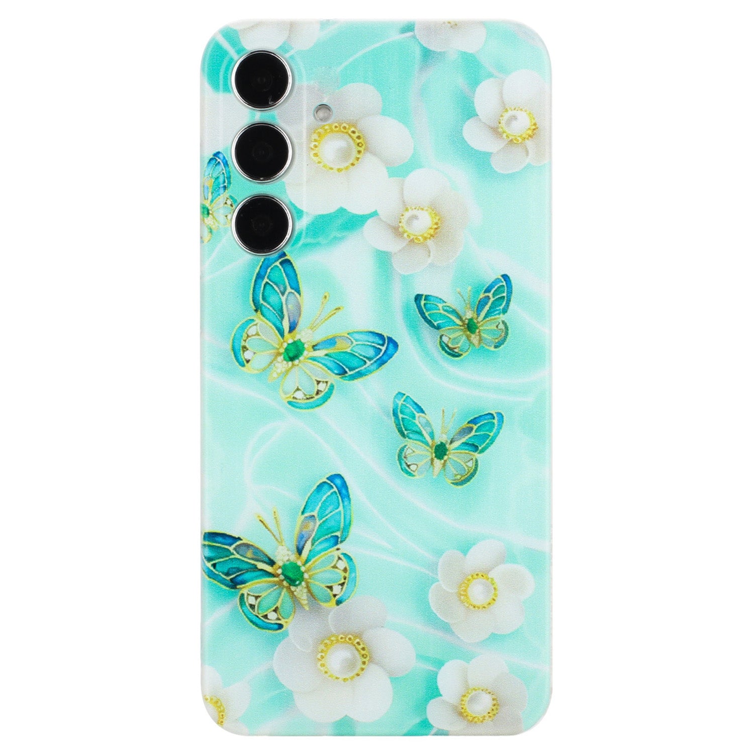 For Samsung Galaxy A34 5G Case Pattern Printing Shockproof Soft TPU Phone Cover
