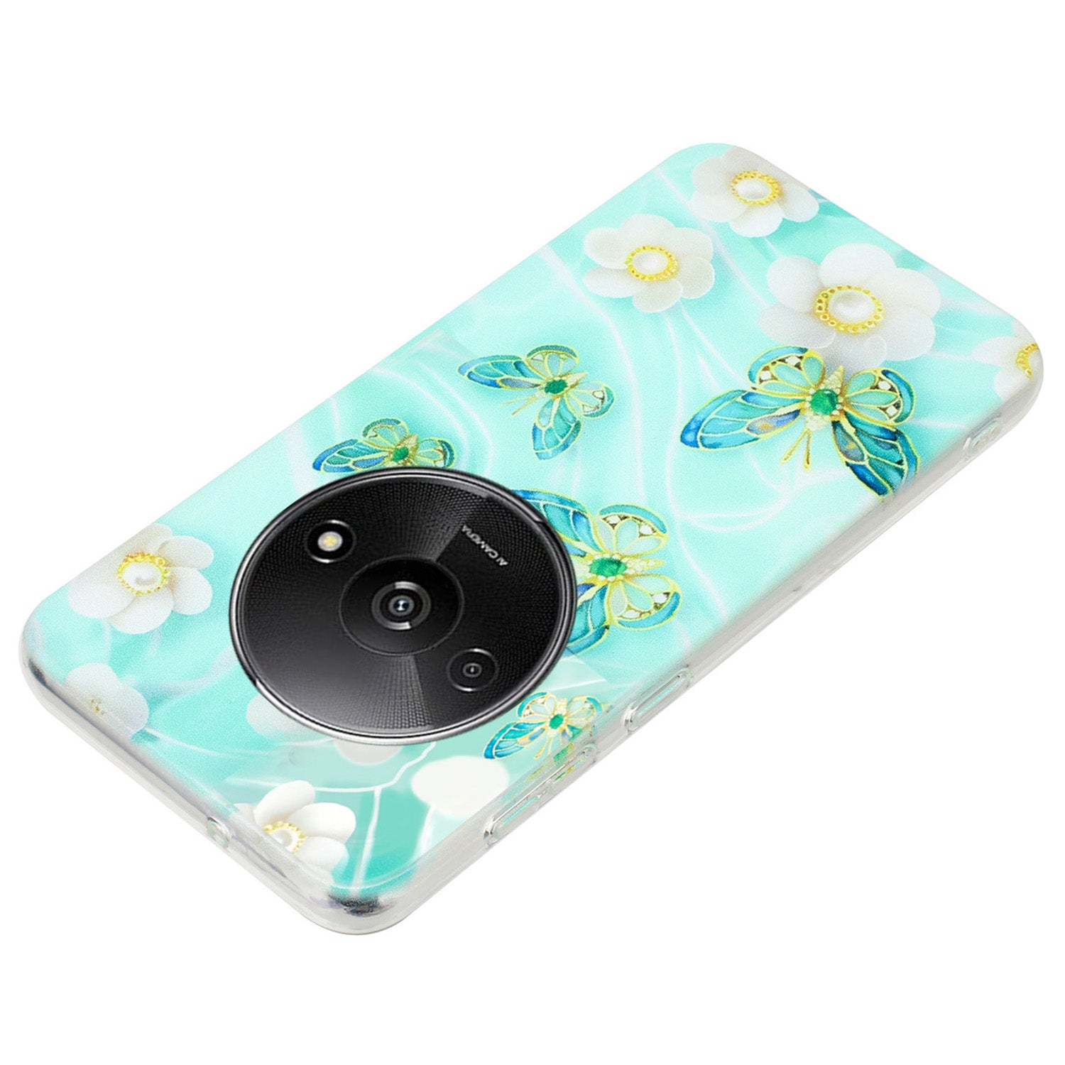 For Xiaomi Redmi A3 / Poco C61 4G TPU Case Pattern Printing Drop Protection Phone Protective Cover