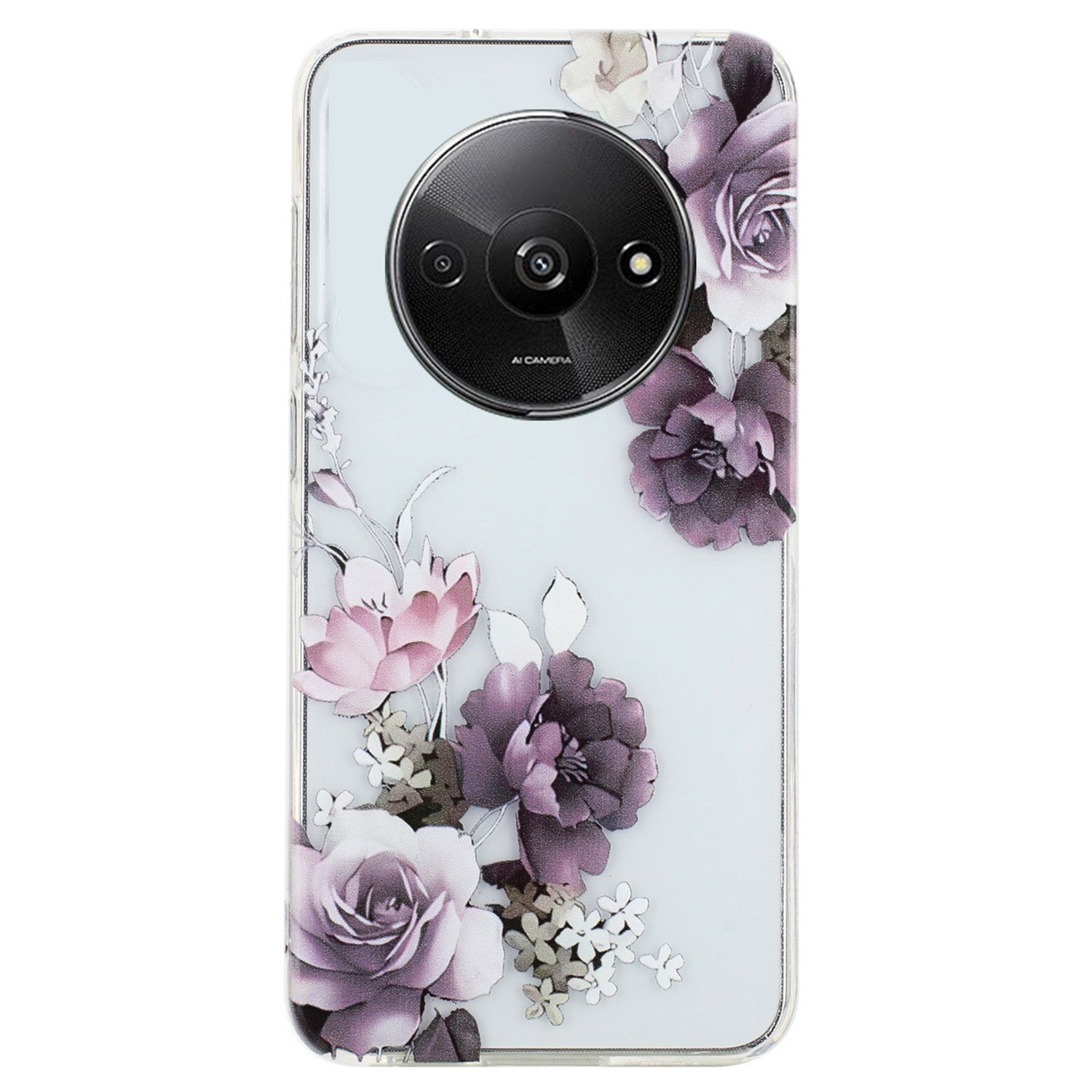 For Xiaomi Redmi A3 / Poco C61 4G TPU Case Pattern Printing Drop Protection Phone Protective Cover