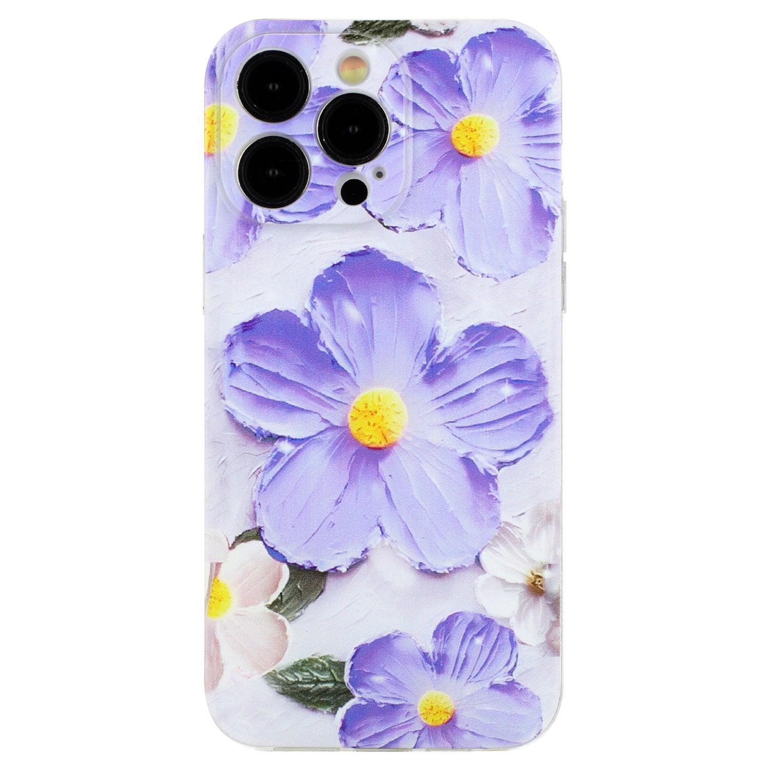 For iPhone 15 Pro Max Case Pattern Printing TPU Shock Absorbing Phone Shell