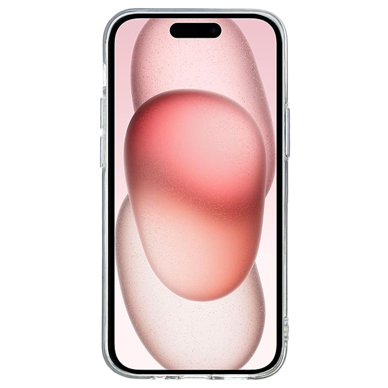 For iPhone 15 Case Flexible TPU Pattern Printing Phone Back Shell