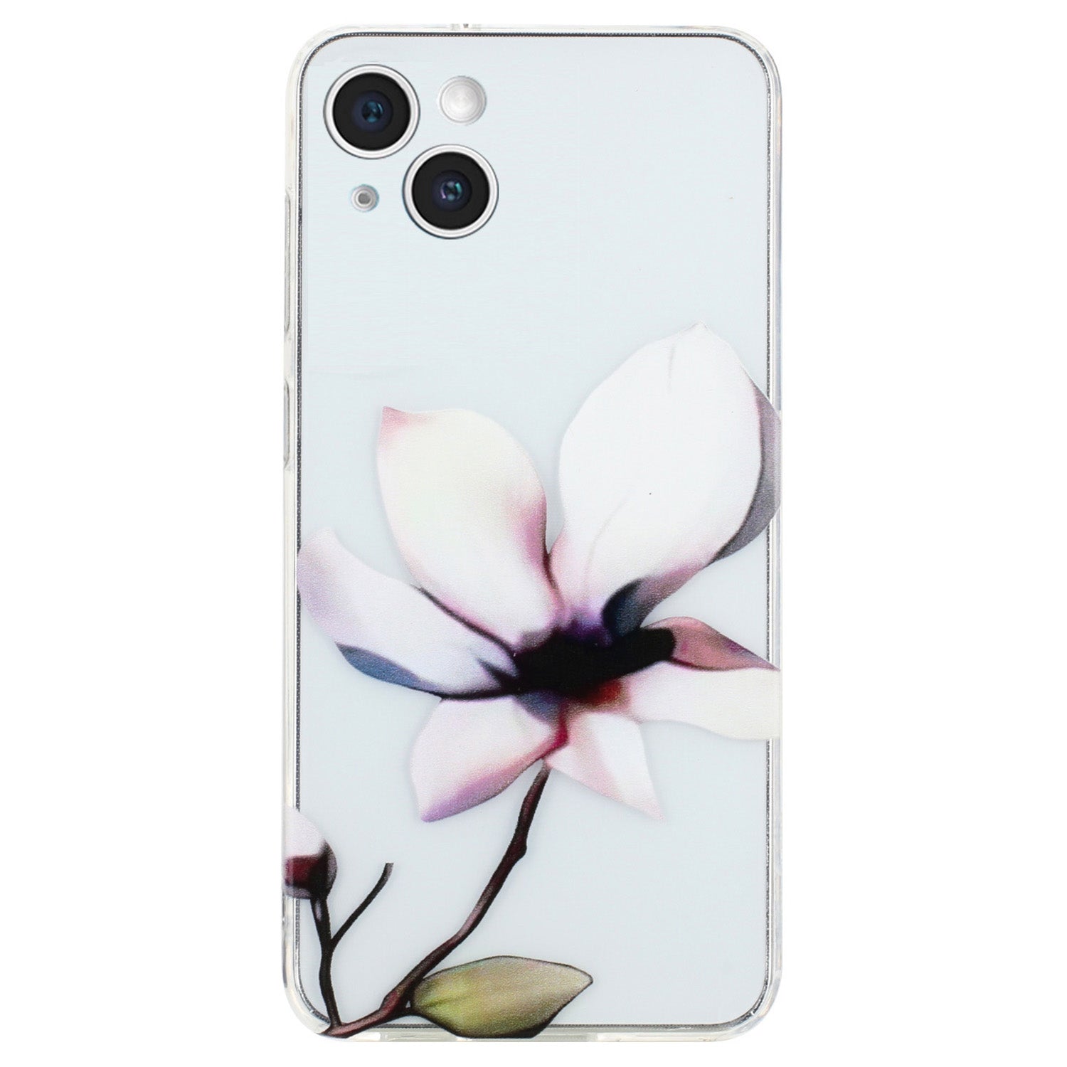 For iPhone 14 Plus Case TPU Pattern Printing Phone Guard Cover