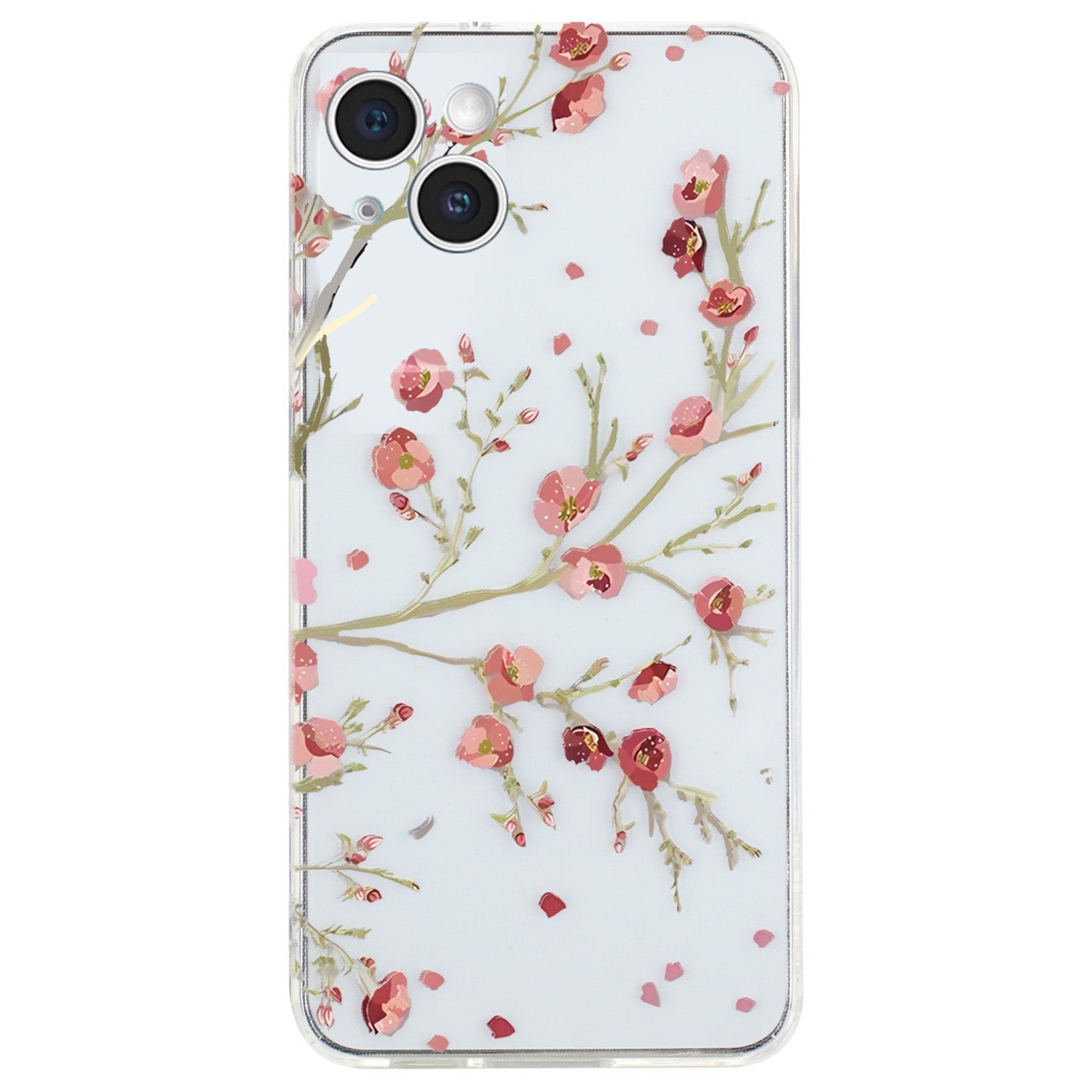 For iPhone 14 Plus Case TPU Pattern Printing Phone Guard Cover
