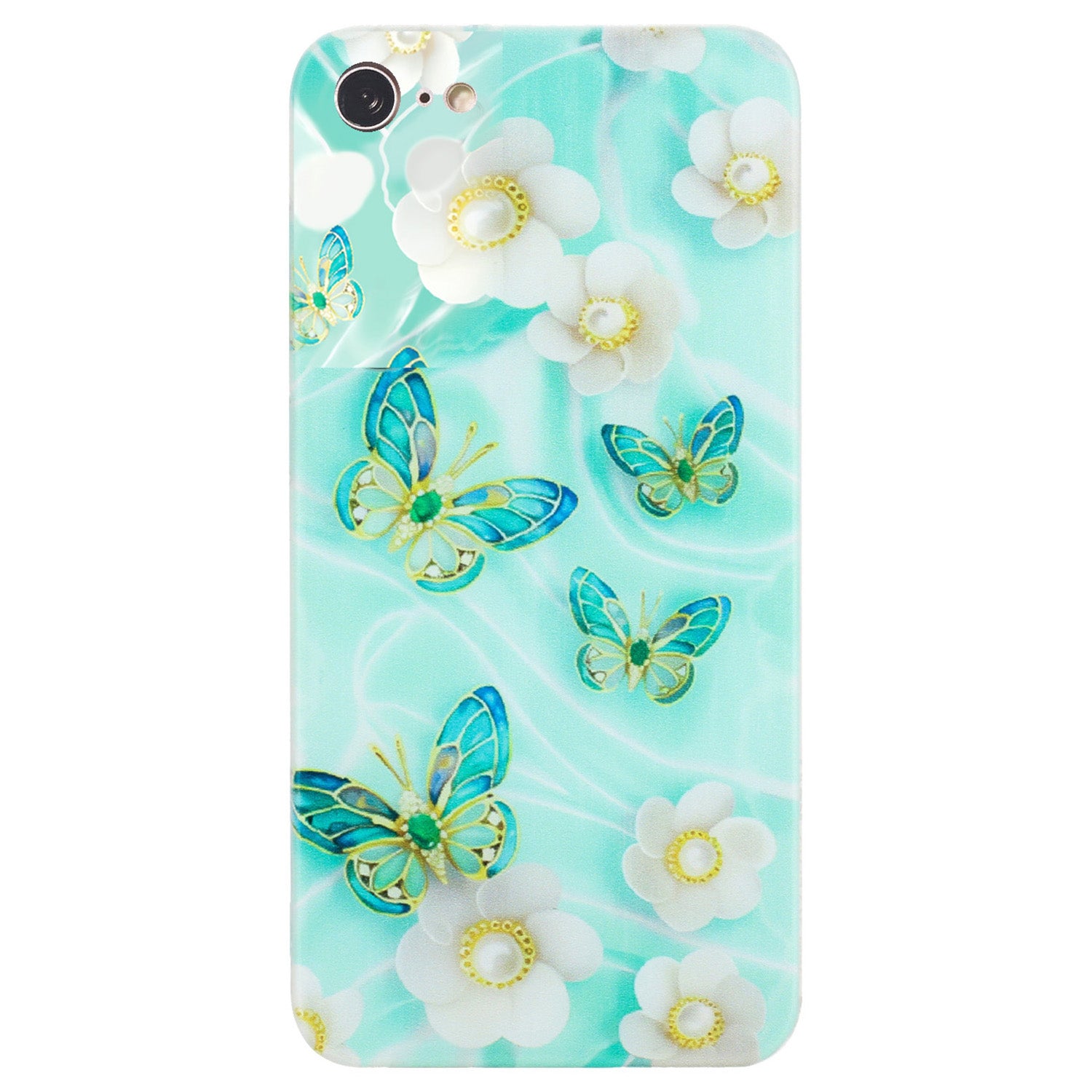 For iPhone 7 4.7 inch / 8 4.7 inch / SE (2020) / SE (2022) Case Pattern Printing TPU Slim-Fit Phone Cover