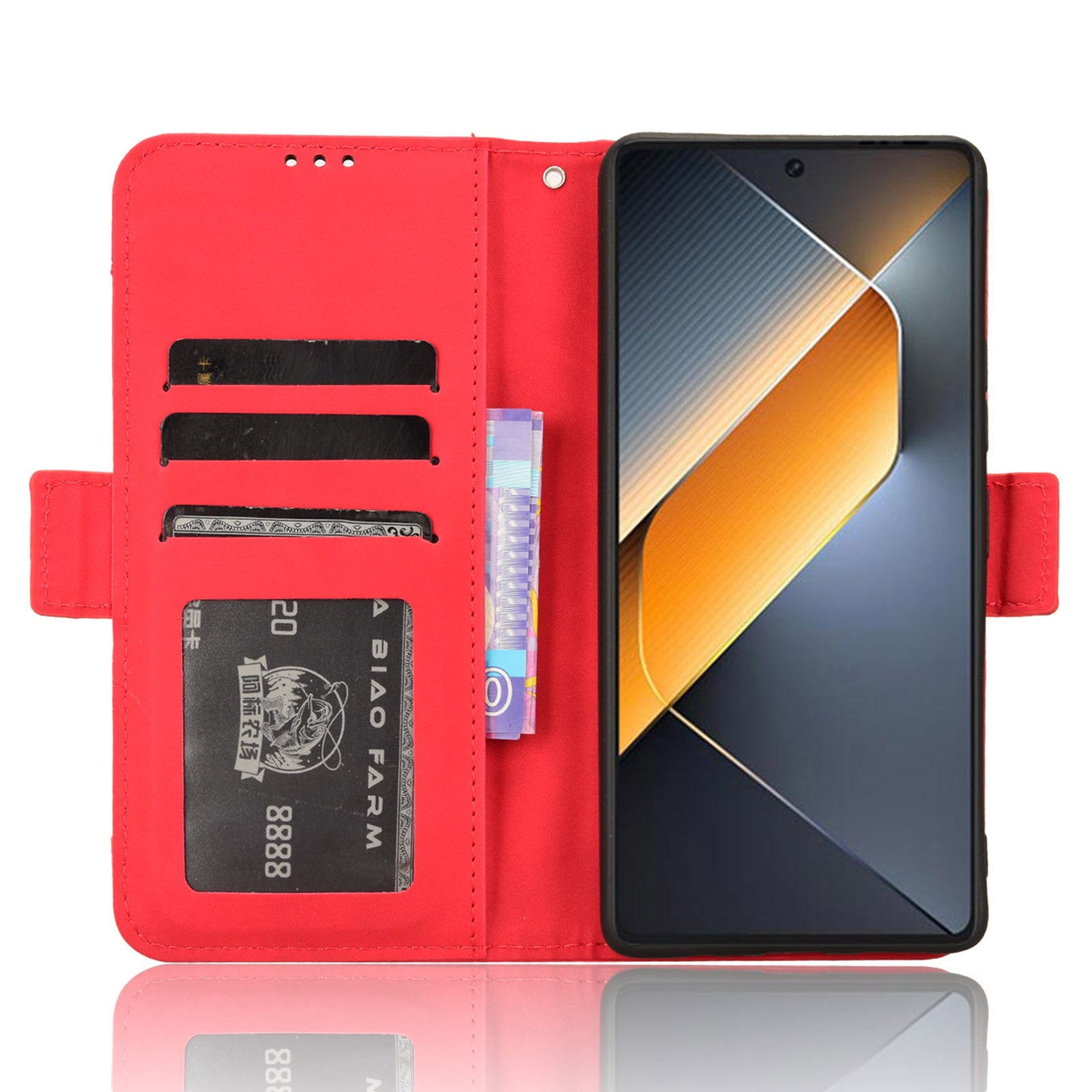 For Transsion Tecno Pova 6 Pro 5G LI9 Leather Case Multiple Card Slots Phone Cover