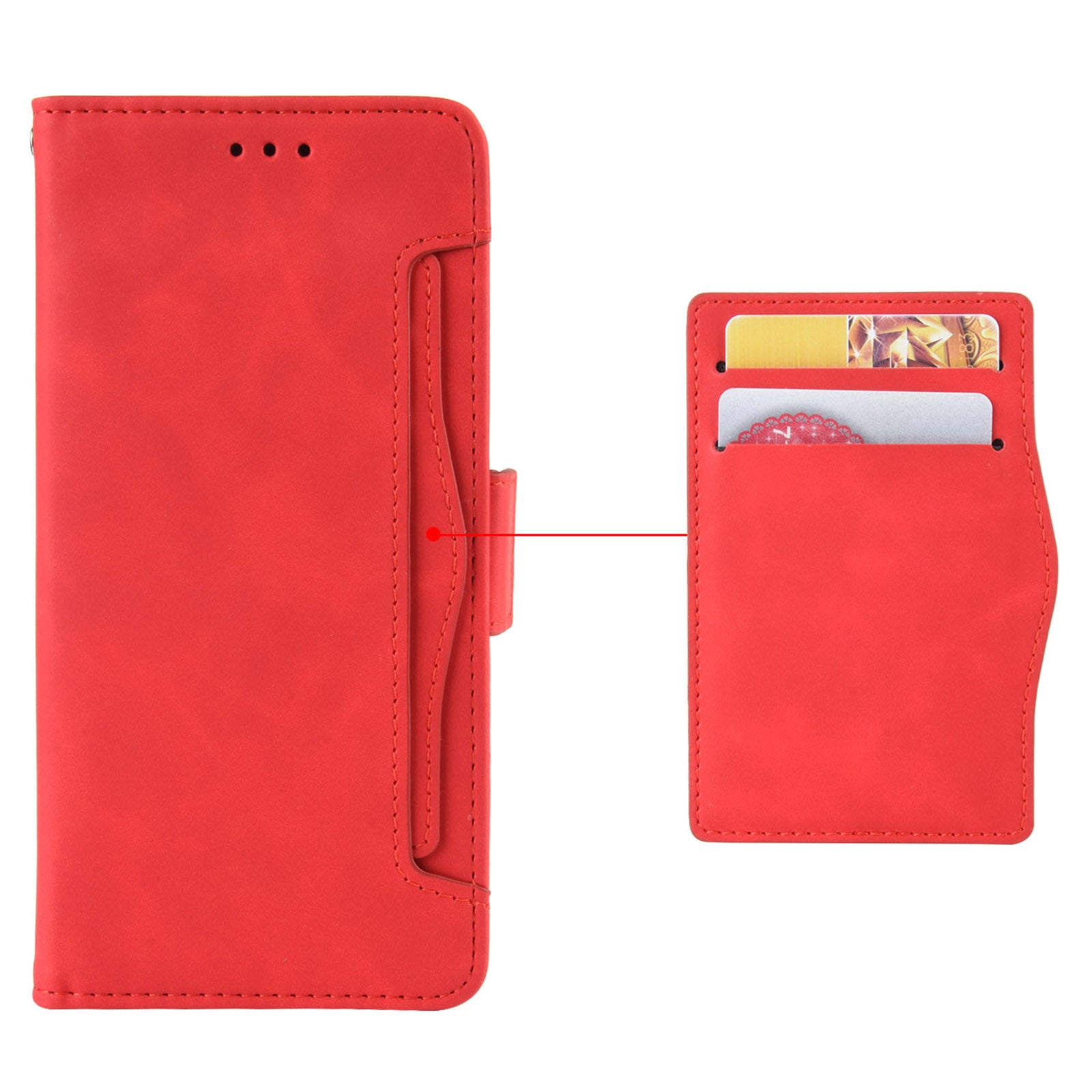 For Transsion Tecno Pova 6 Pro 5G LI9 Leather Case Multiple Card Slots Phone Cover