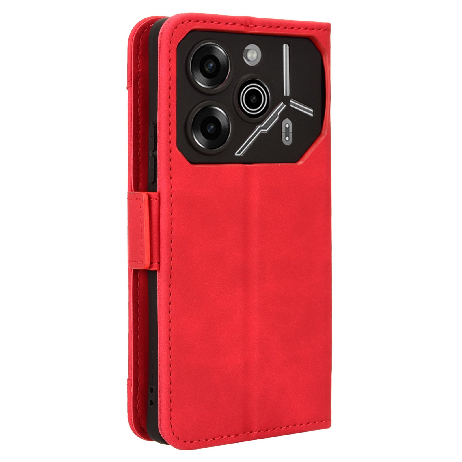 For Transsion Tecno Pova 6 Pro 5G LI9 Leather Case Multiple Card Slots Phone Cover