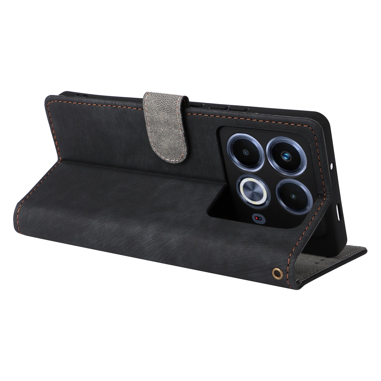 For Transsion Infinix Note 40 X6853 Case RFID Blocking Wallet PU Leather Stand Phone Cover