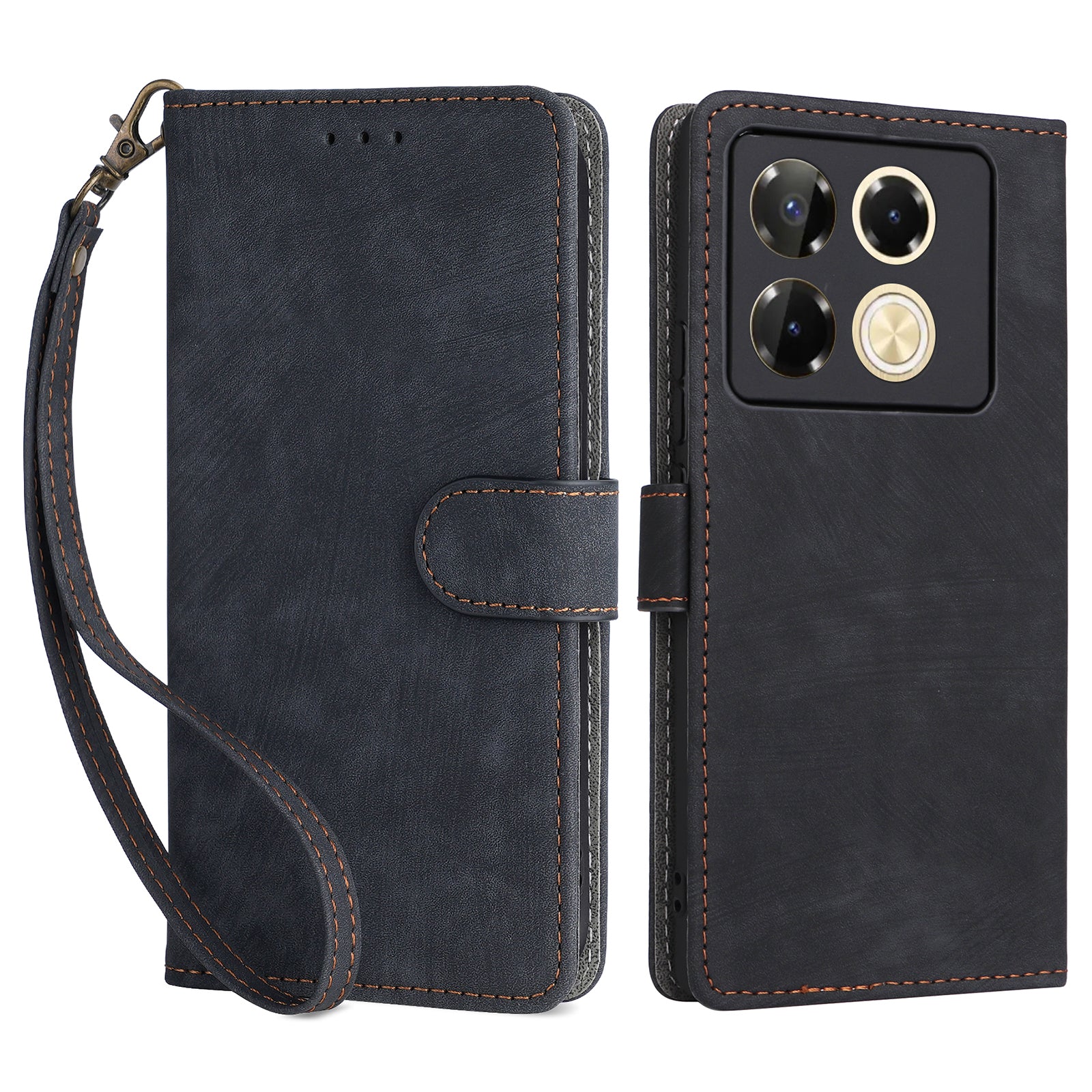 For Transsion Infinix Note 40 Pro 4G X6850 Wallet Case RFID Blocking Stand PU Leather Phone Cover
