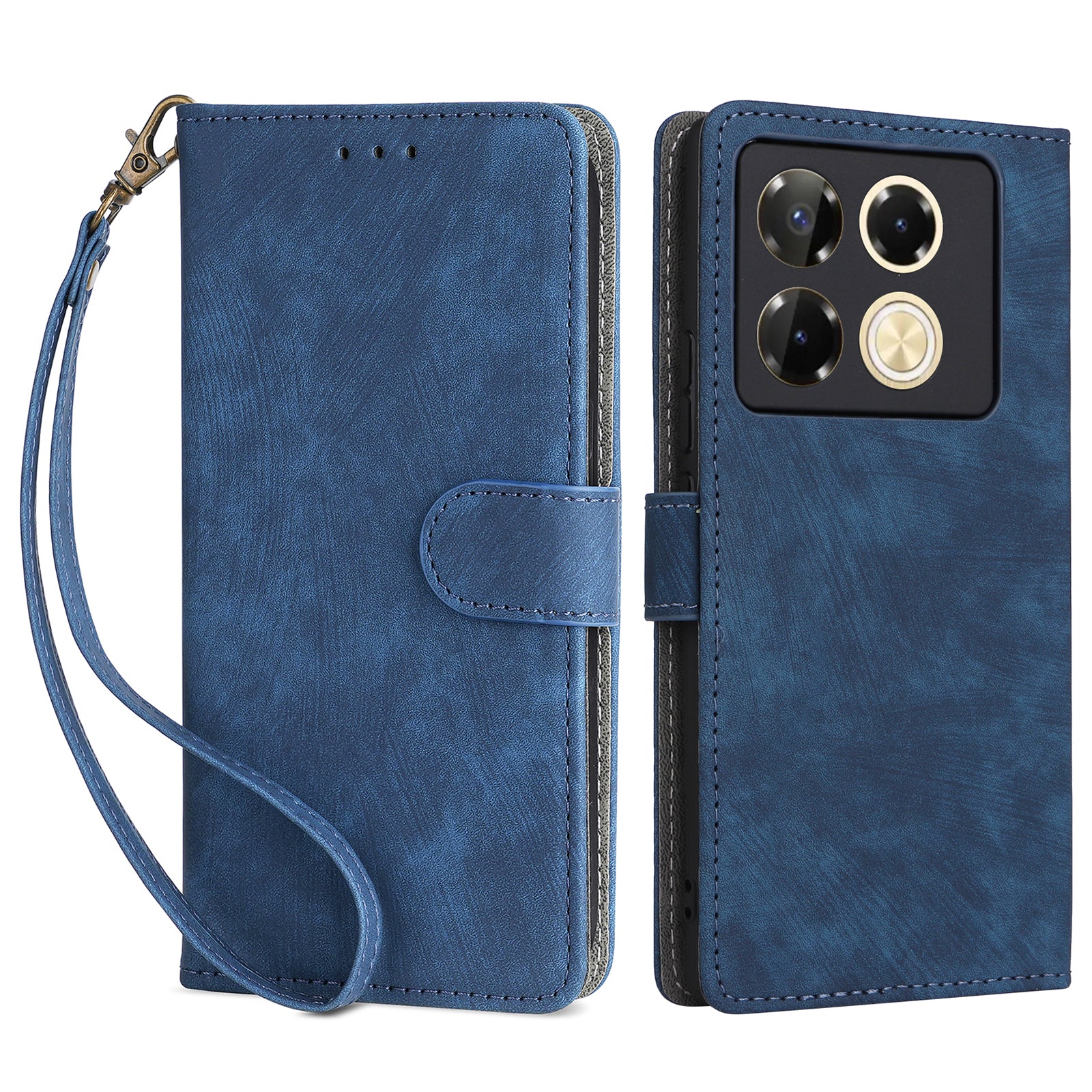 For Transsion Infinix Note 40 Pro 4G X6850 Wallet Case RFID Blocking Stand PU Leather Phone Cover