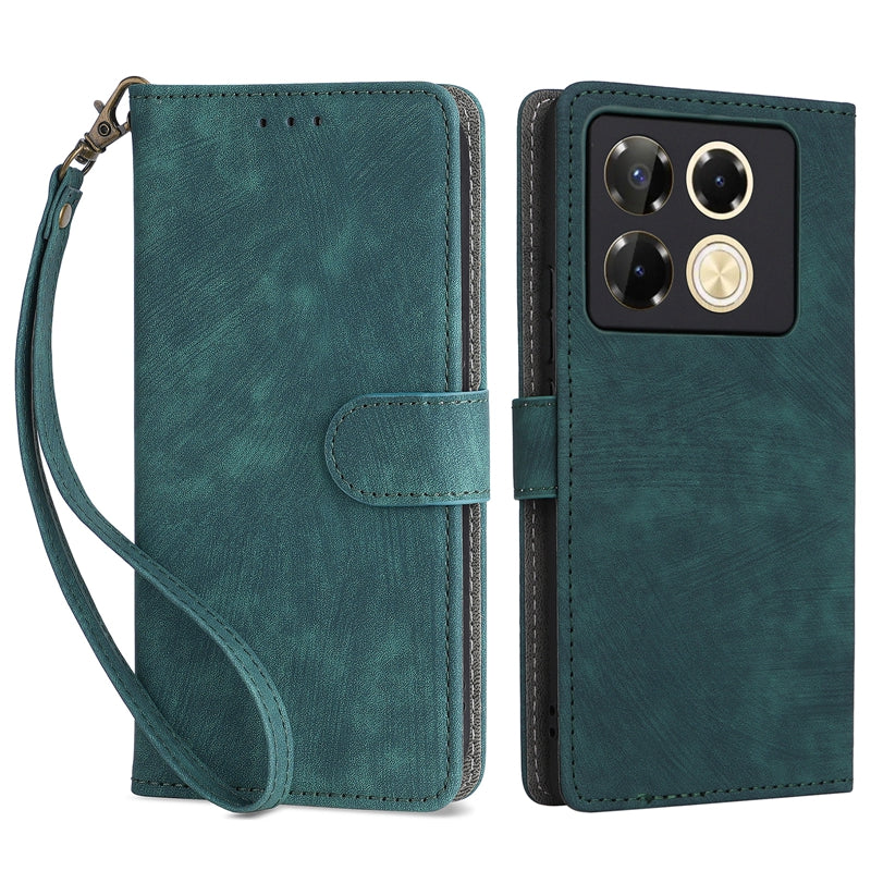 For Transsion Infinix Note 40 Pro 4G X6850 Wallet Case RFID Blocking Stand PU Leather Phone Cover