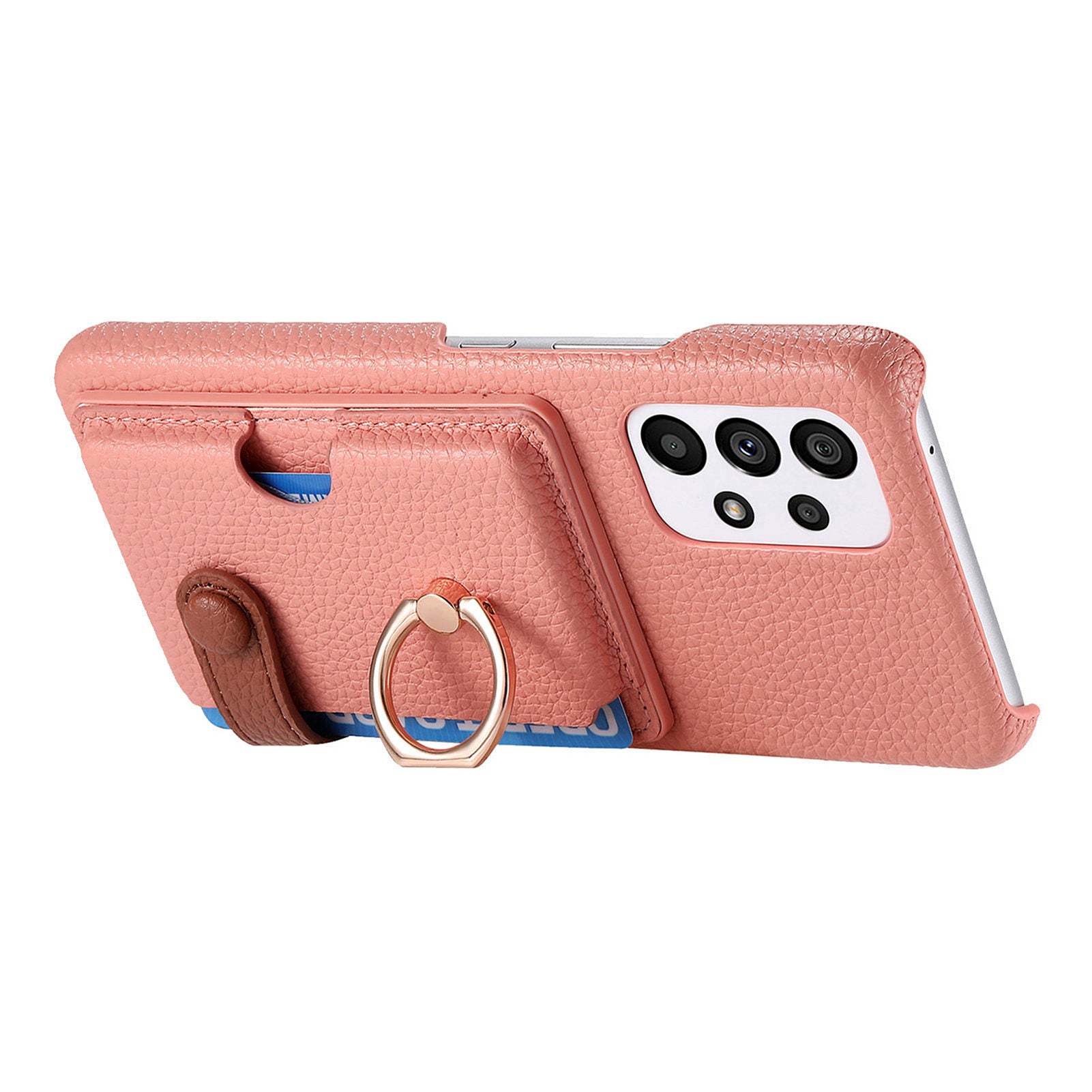 Y2 Kickstand Case for Samsung Galaxy A13 4G PU+PC+TPU Phone Cover