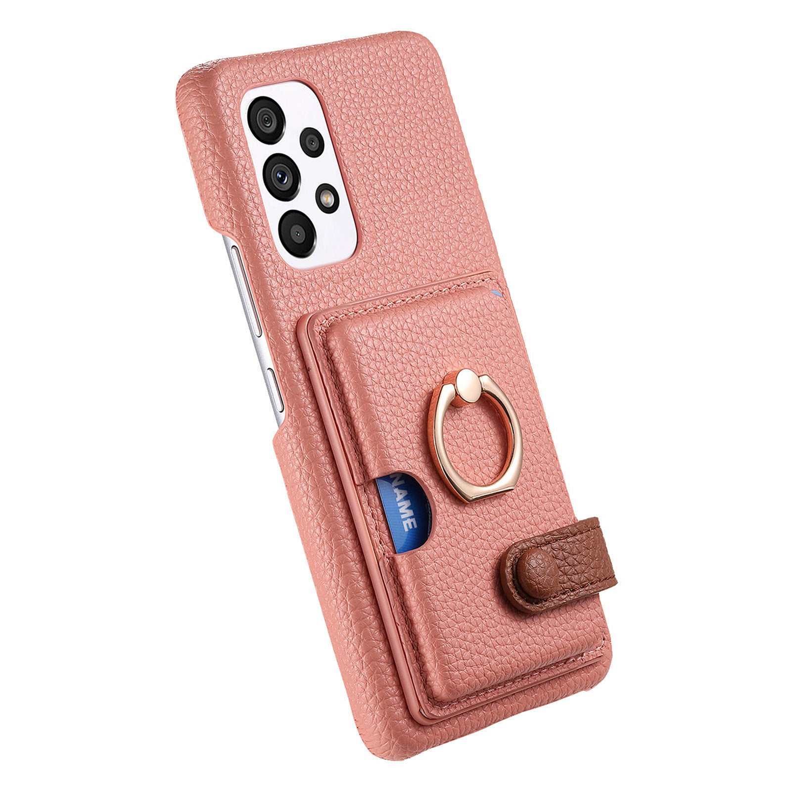 Y2 Kickstand Case for Samsung Galaxy A13 4G PU+PC+TPU Phone Cover