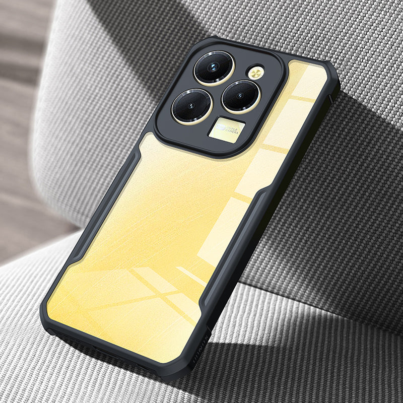 XUNDD For Transsion Infinix Hot 40 / Hot 40 Pro Phone Case TPU Frame Acrylic Back Protective Cover