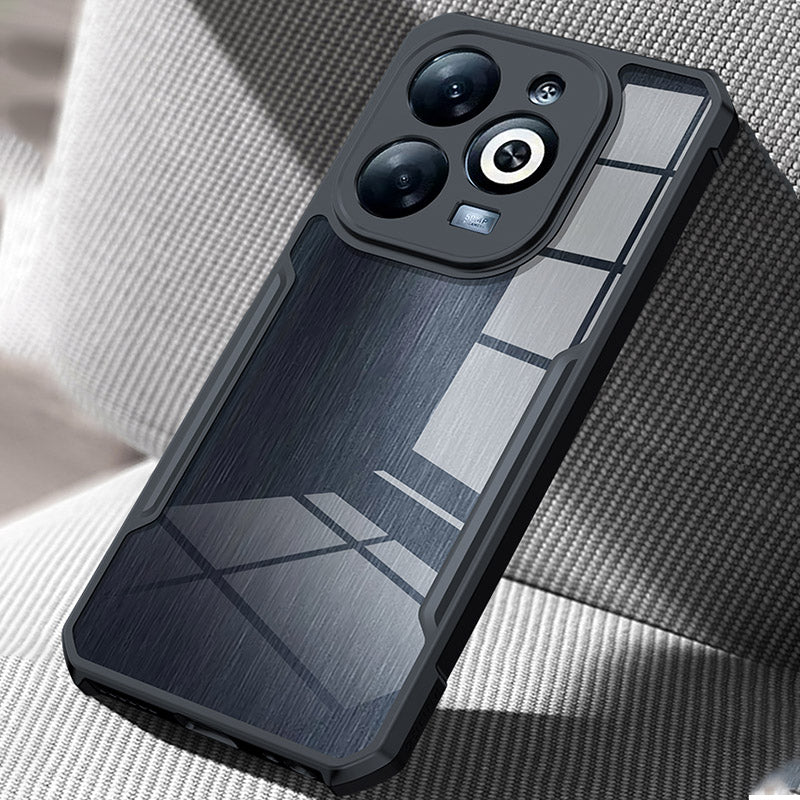 XUNDD For Transsion Infinix Smart 8 Pro 4G Phone Case Slim-Fit TPU+Acrylic Fall-proof Cover