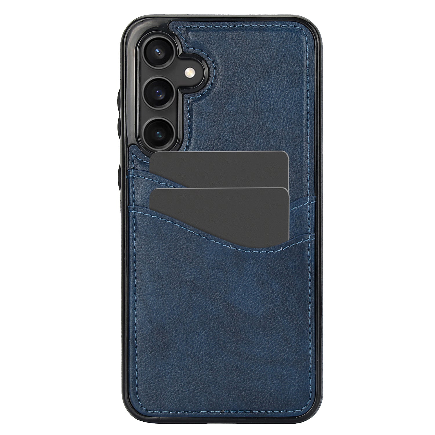 For Samsung Galaxy S23 FE Card Slot Design Phone Case Shockproof PU+TPU Phone Cover