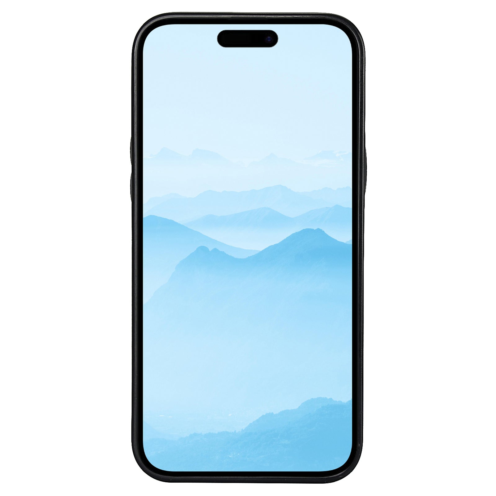 For iPhone 13 / 14 Case Anti-Scratch PU+TPU Card Holder Phone Cover