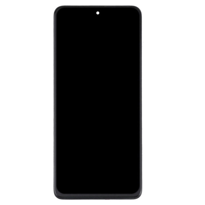 For Xiaomi Redmi Note 11 Pro 5G (Qualcomm) / Note 11E Pro 5G / Poco X4 Pro 5G Grade C OLED Screen and Digitizer Assembly + Frame Spare Part (without Logo)