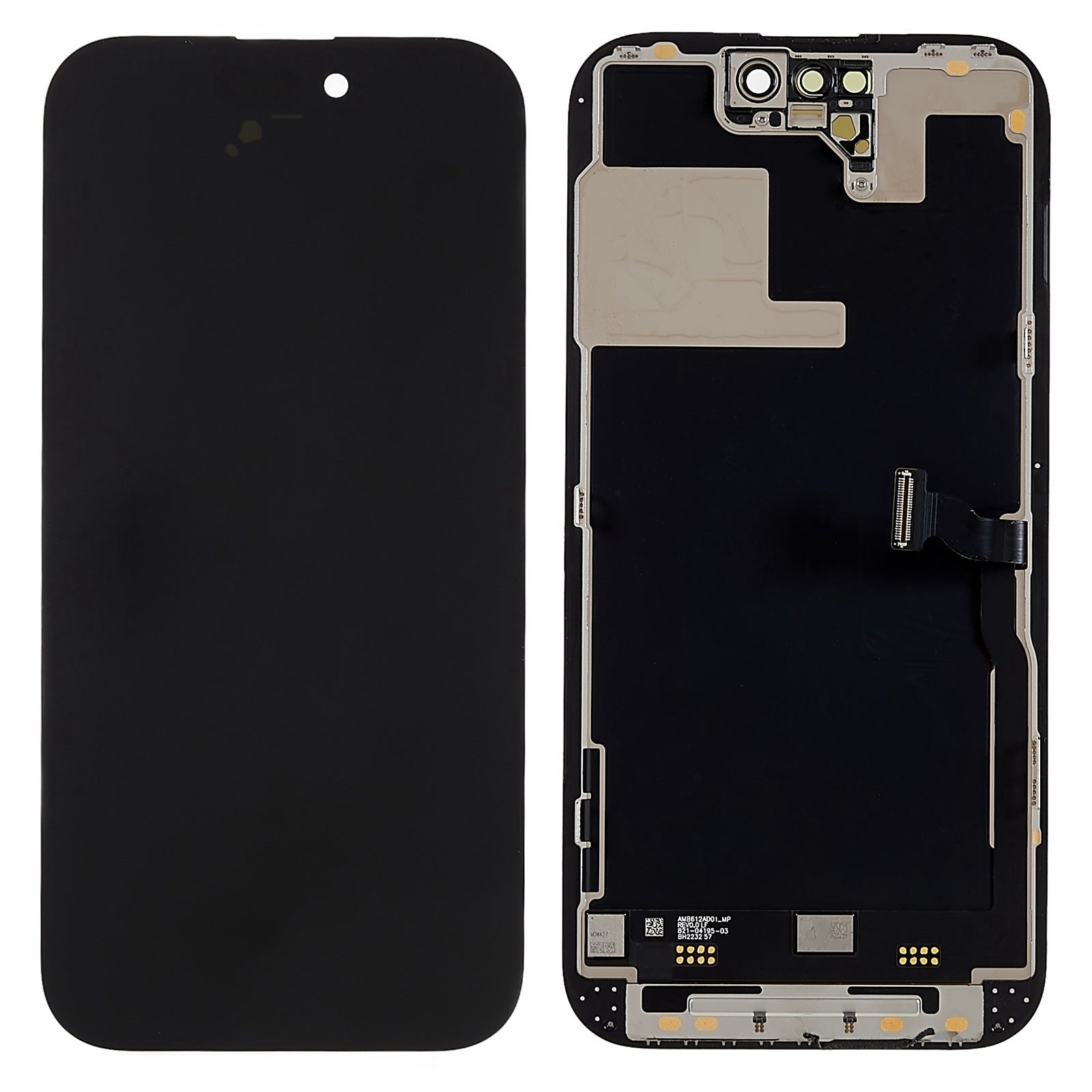For iPhone 14 Pro Grade C OLED Screen and Digitizer Assembly Replacement Part (SL OLED Technology) (without Logo)