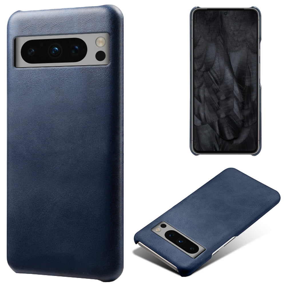 For Google Pixel 8 Pro Case PU Leather + Hard PC Thin Protective Phone Cover