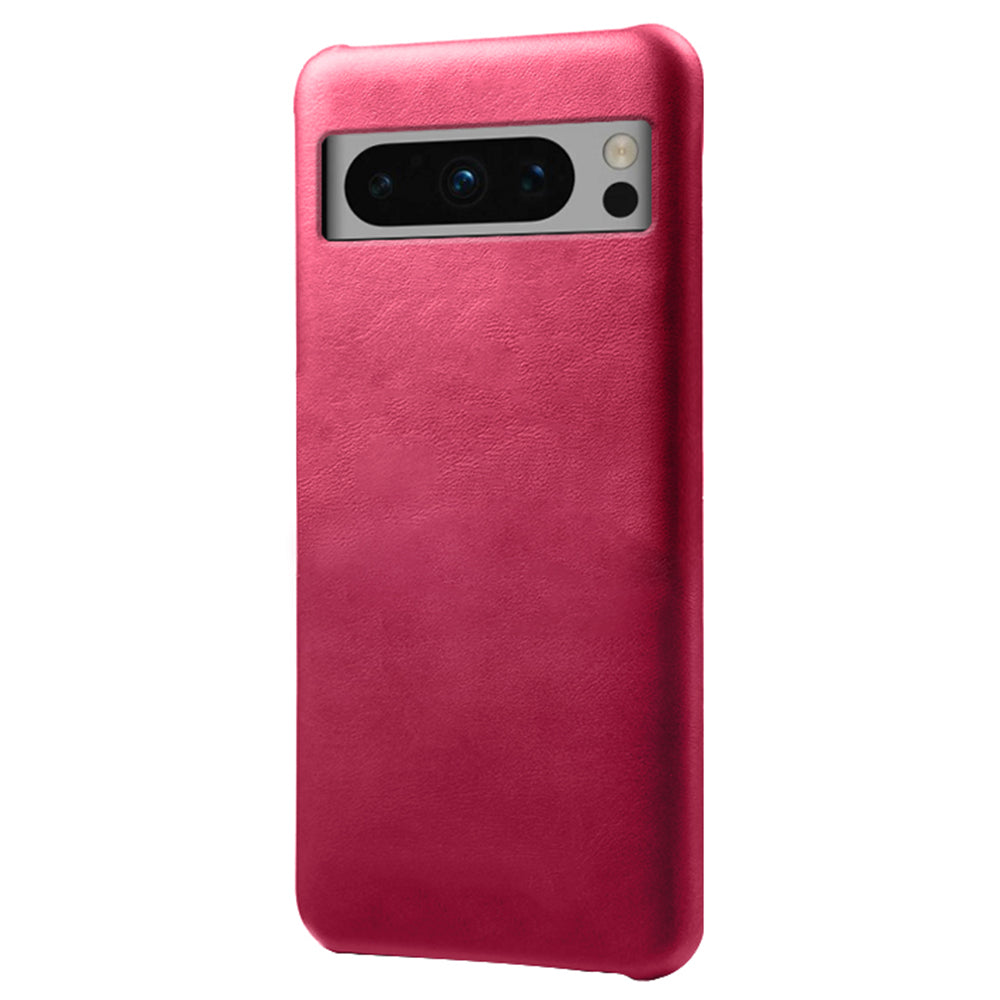 For Google Pixel 8 Pro Case PU Leather + Hard PC Thin Protective Phone Cover