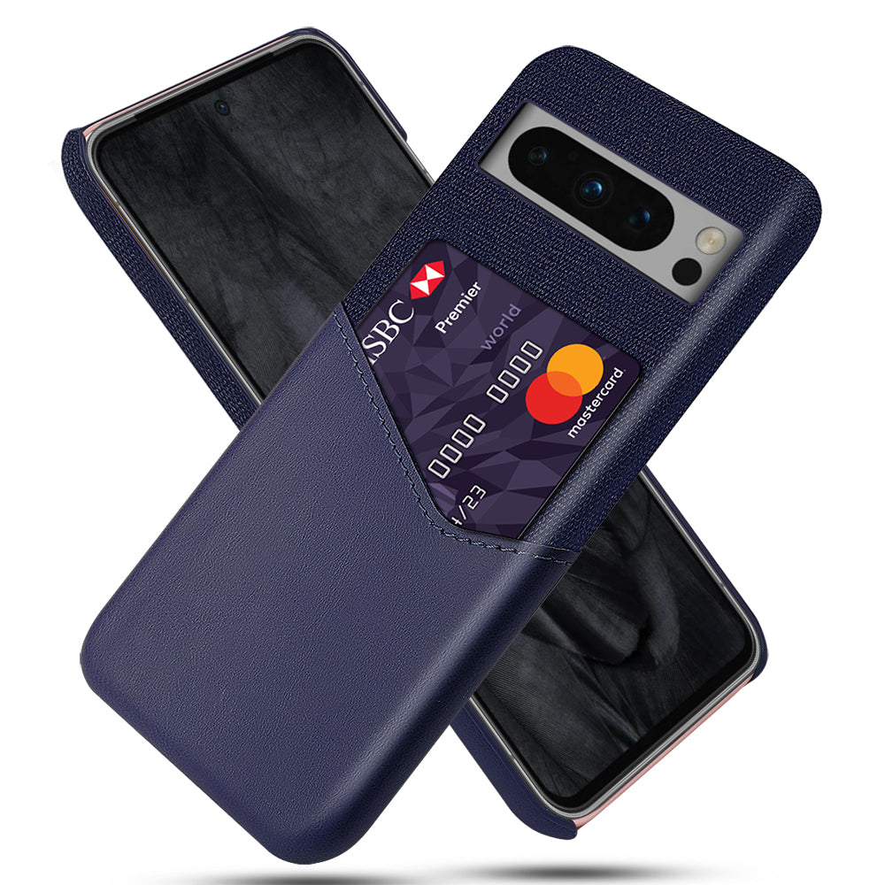 For Google Pixel 8 Pro Case Protective Leather+PC Phone Cover with Card Slot