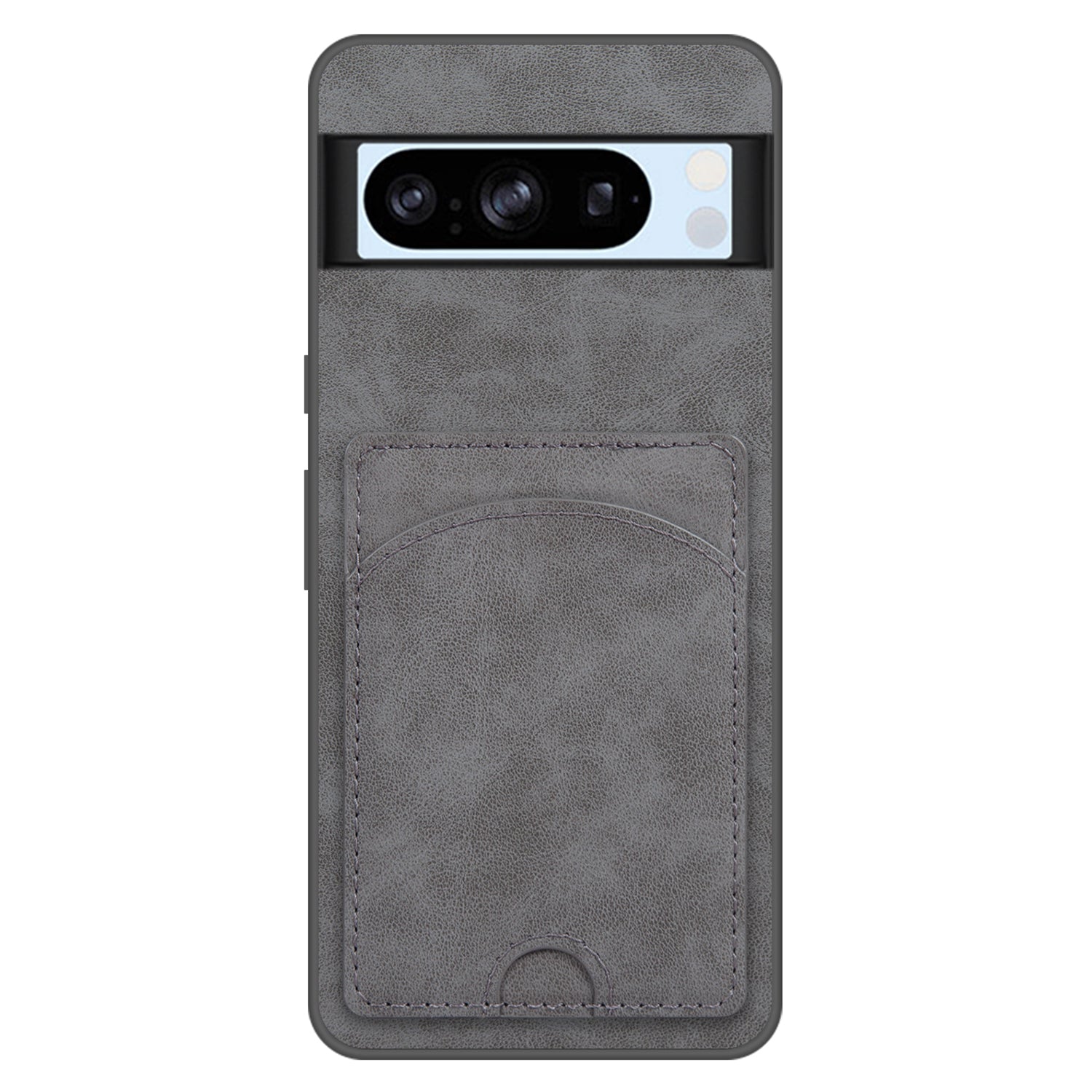 For Google Pixel 8 Pro Case PU Leather Kickstand Card Slots Back Cover
