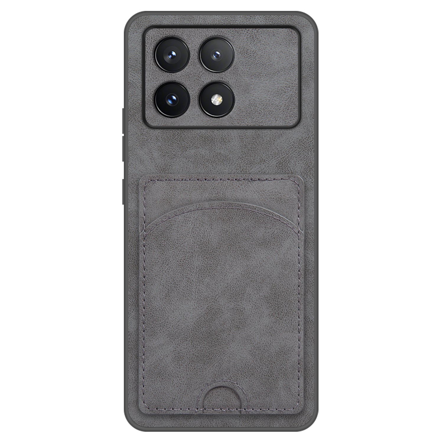 For Xiaomi Redmi K70 Pro 5G / K70 5G Card Slot Case PU+PC+TPU Kickstand Phone Cover
