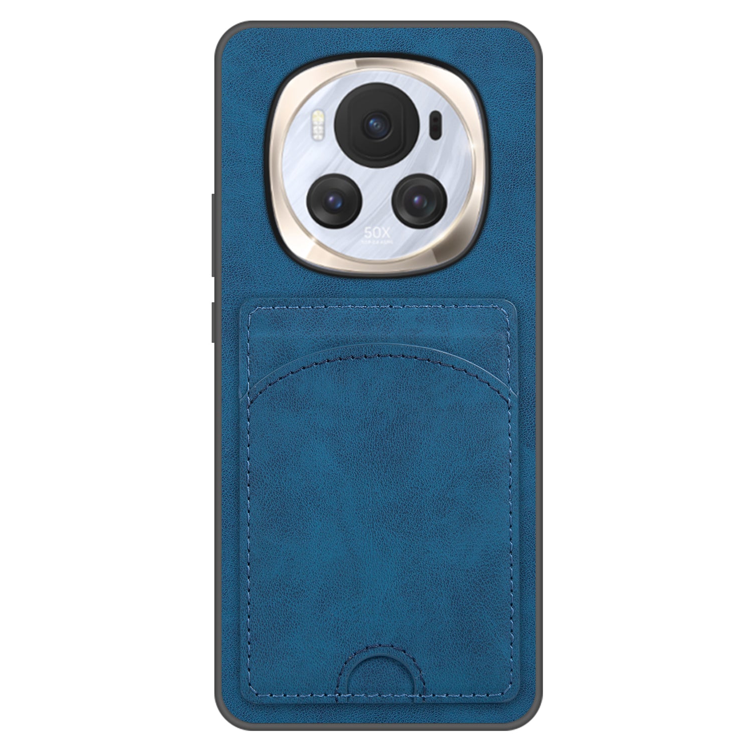 For Honor Magic6 5G Kickstand Case Card Slot PU+PC+TPU Phone Cover
