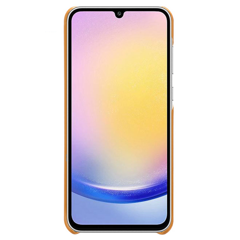 For Samsung Galaxy A25 5G (Global) (161.0 x 76.5 x 8.3mm) Case Card Holder Leather+PC Phone Cover