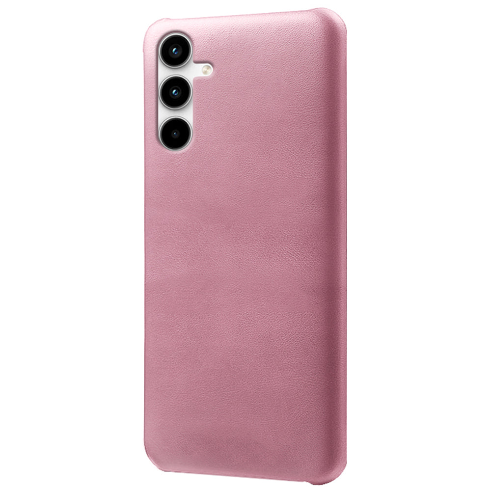 For Samsung Galaxy A25 5G (Global) (161.0 x 76.5 x 8.3mm) Case Leather Coated PC Calf Texture Back Phone Cover