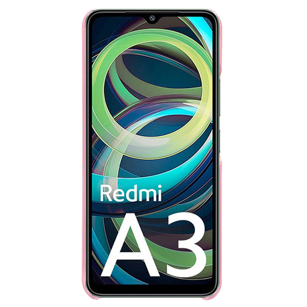 For Xiaomi Redmi A3 / Poco C61 4G Case Card Slots PU Leather Coated PC Hard Phone Cover