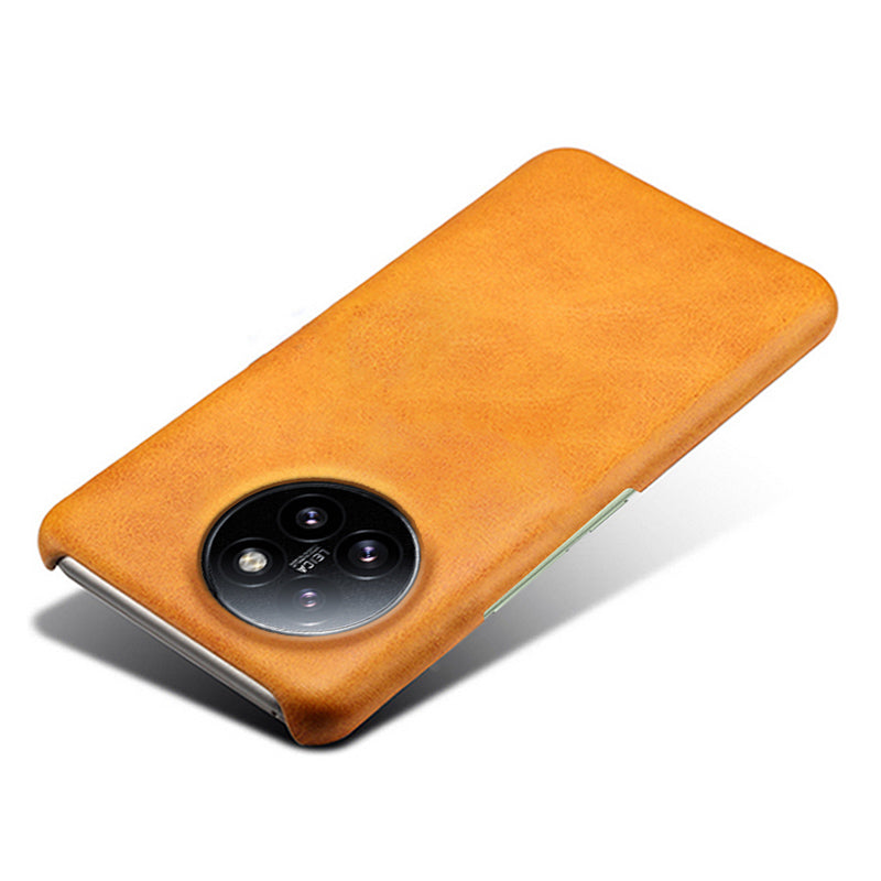 For Xiaomi Civi 4 Pro 5G Case Leather Coated Hard PC Calf Texture Shockproof Phone Cover