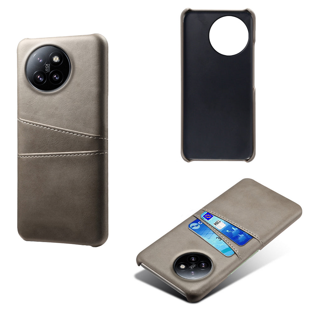 For Xiaomi Civi 4 Pro 5G Case Bump Proof Leather+PC Phone Cover with Card Slots