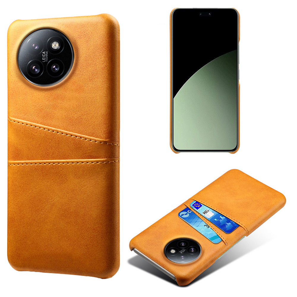 For Xiaomi Civi 4 Pro 5G Case Bump Proof Leather+PC Phone Cover with Card Slots