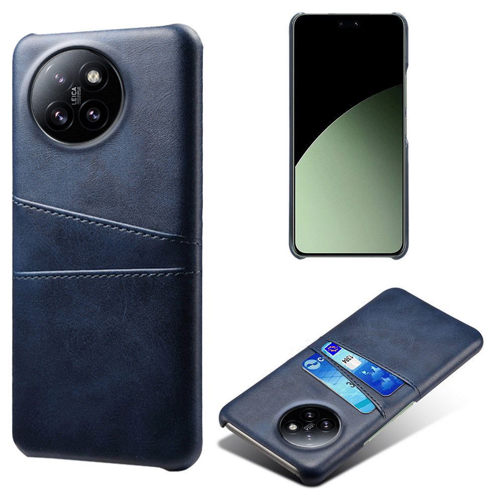 For Xiaomi Civi 4 Pro 5G Case Bump Proof Leather+PC Phone Cover with Card Slots