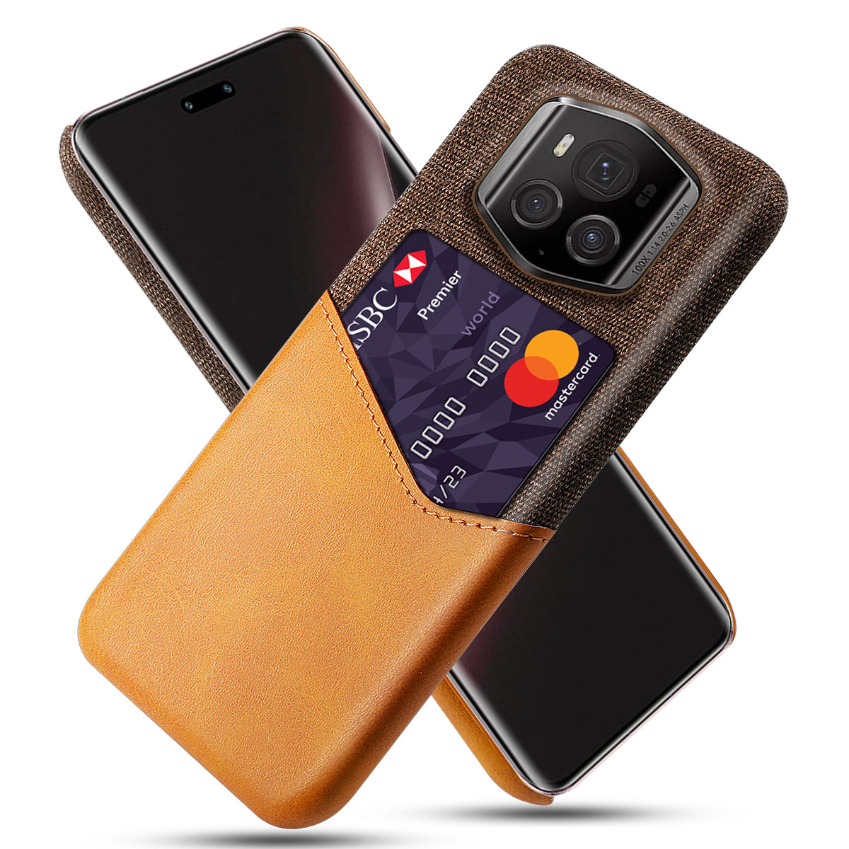For Honor Magic6 RSR Porsche Design 5G Case Anti-Drop Card Slot Hard PC Phone Cover