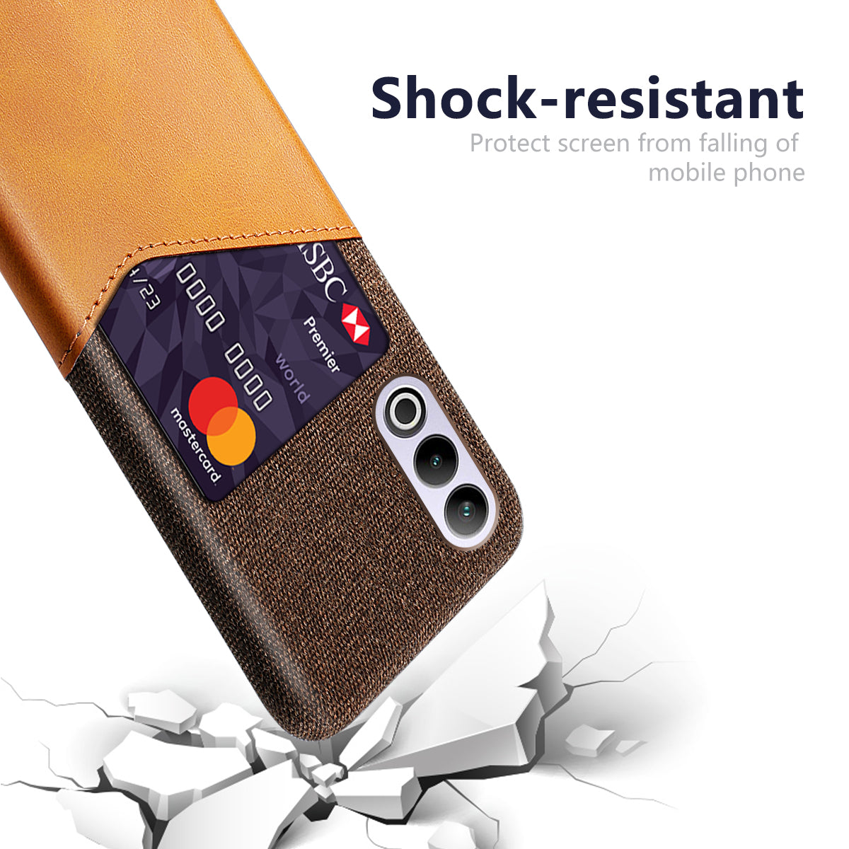 For OnePlus Ace 3V 5G Case with Card Slot PC Shock Absorbing Phone Cover