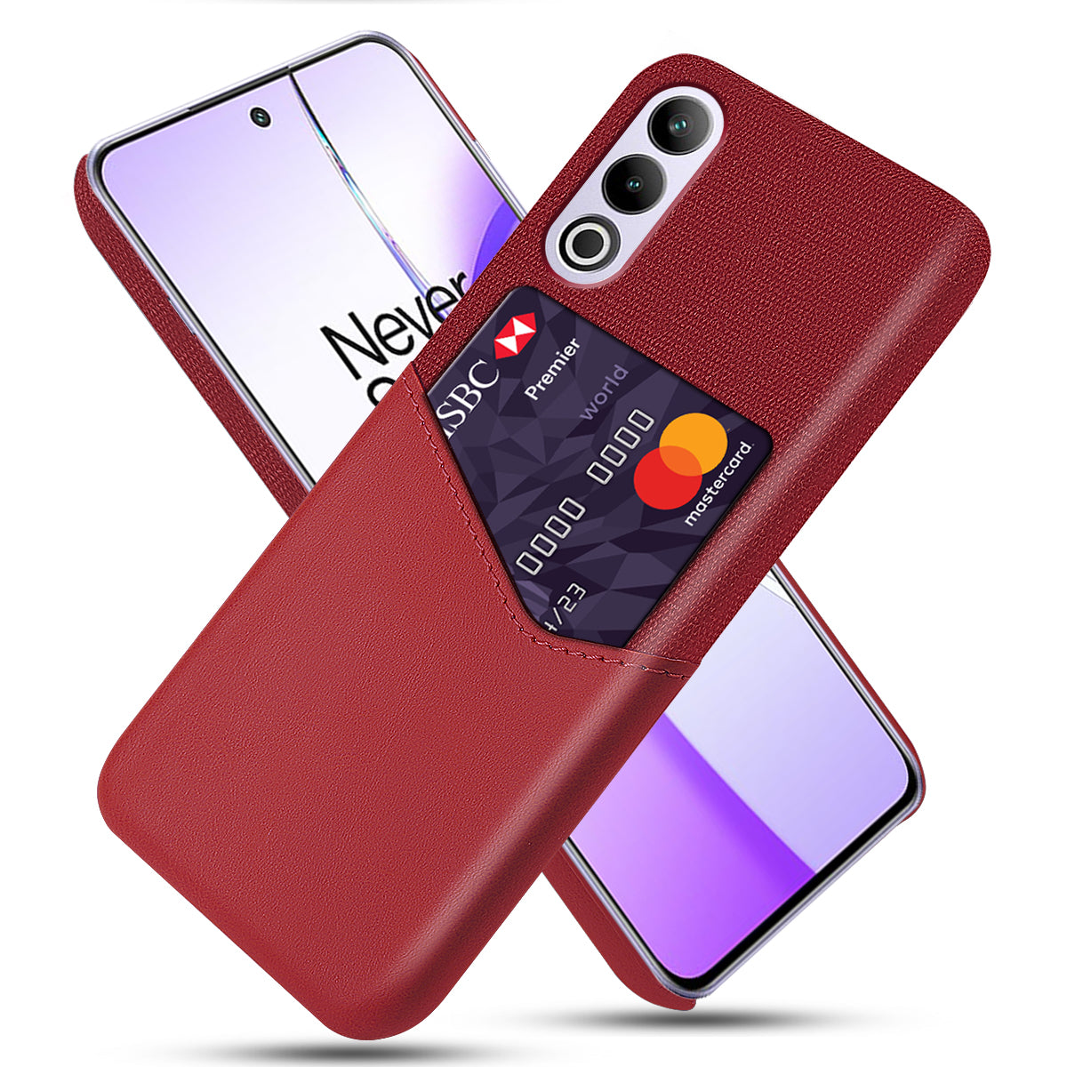 For OnePlus Ace 3V 5G Case with Card Slot PC Shock Absorbing Phone Cover