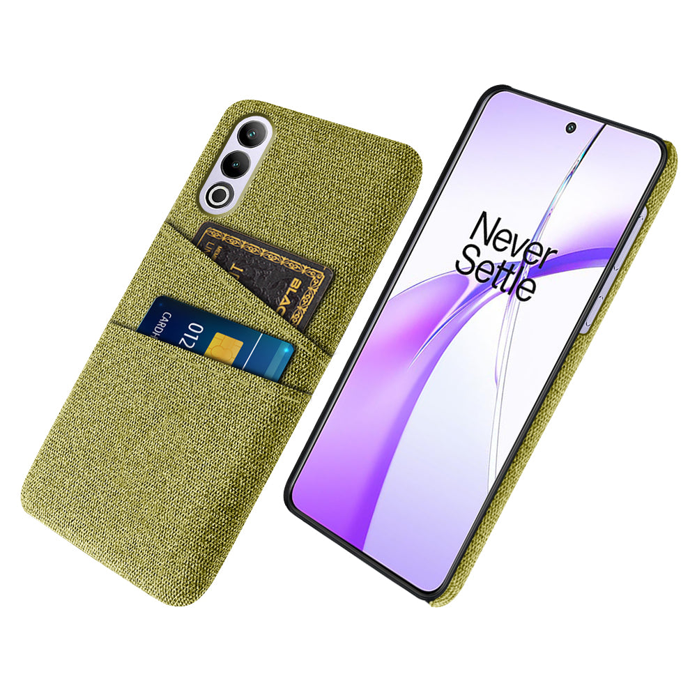 For OnePlus Ace 3V 5G Case Cloth+PC Hard Phone Cover with Dual Card Slots