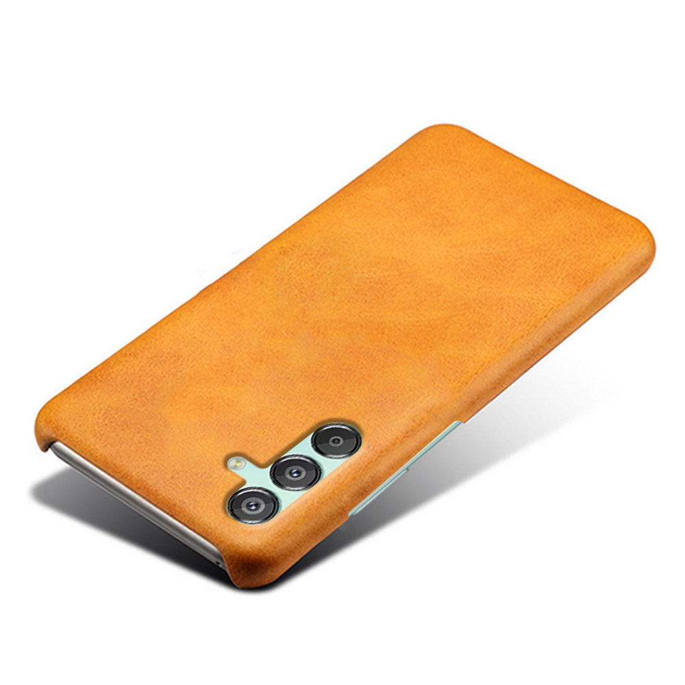 For Samsung Galaxy F15 5G / M15 5G Cell Phone Cases Leather Coated PC Calf Texture Cover