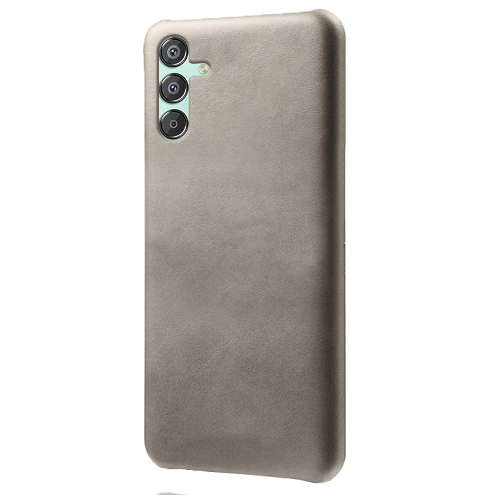 For Samsung Galaxy F15 5G / M15 5G Cell Phone Cases Leather Coated PC Calf Texture Cover