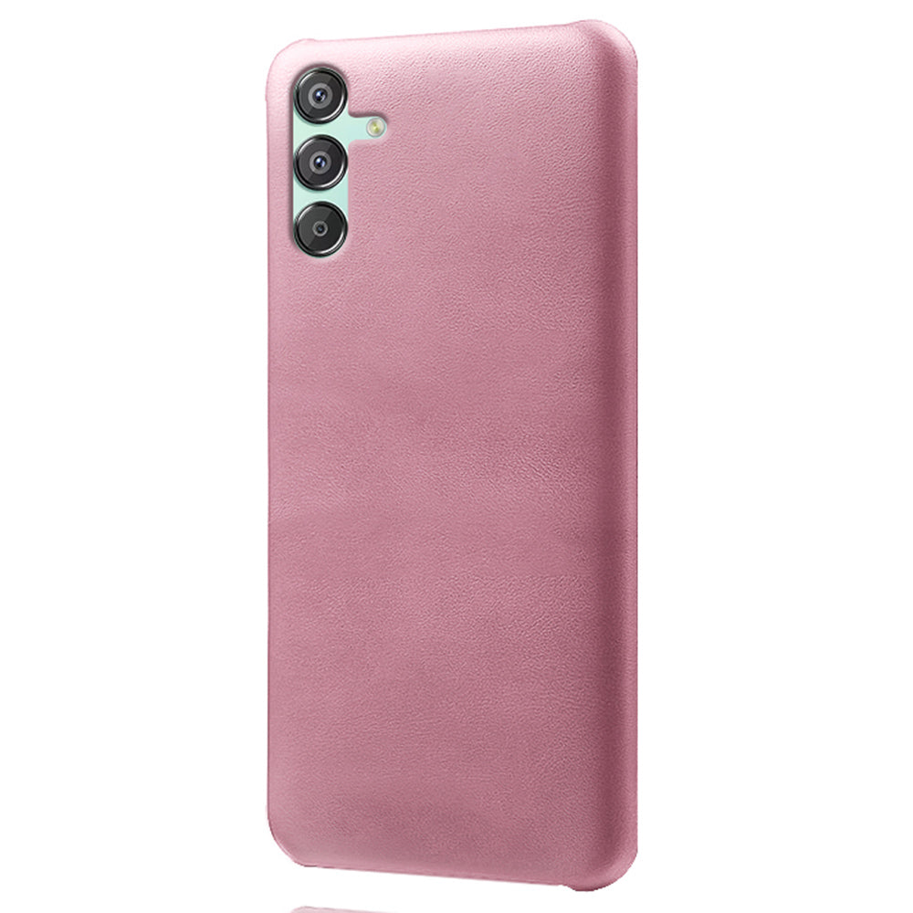 For Samsung Galaxy F15 5G / M15 5G Cell Phone Cases Leather Coated PC Calf Texture Cover