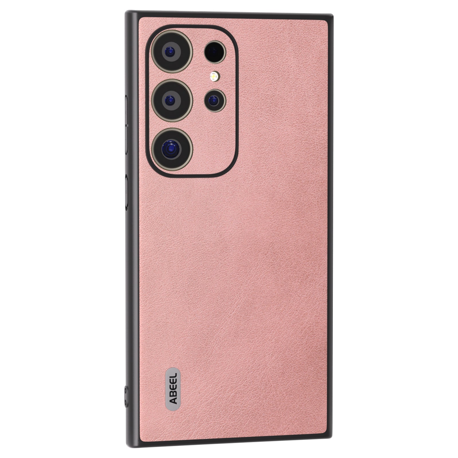 ABEEL For Samsung Galaxy S24 Ultra Case Leather+PC+TPU Hybrid Phone Cover