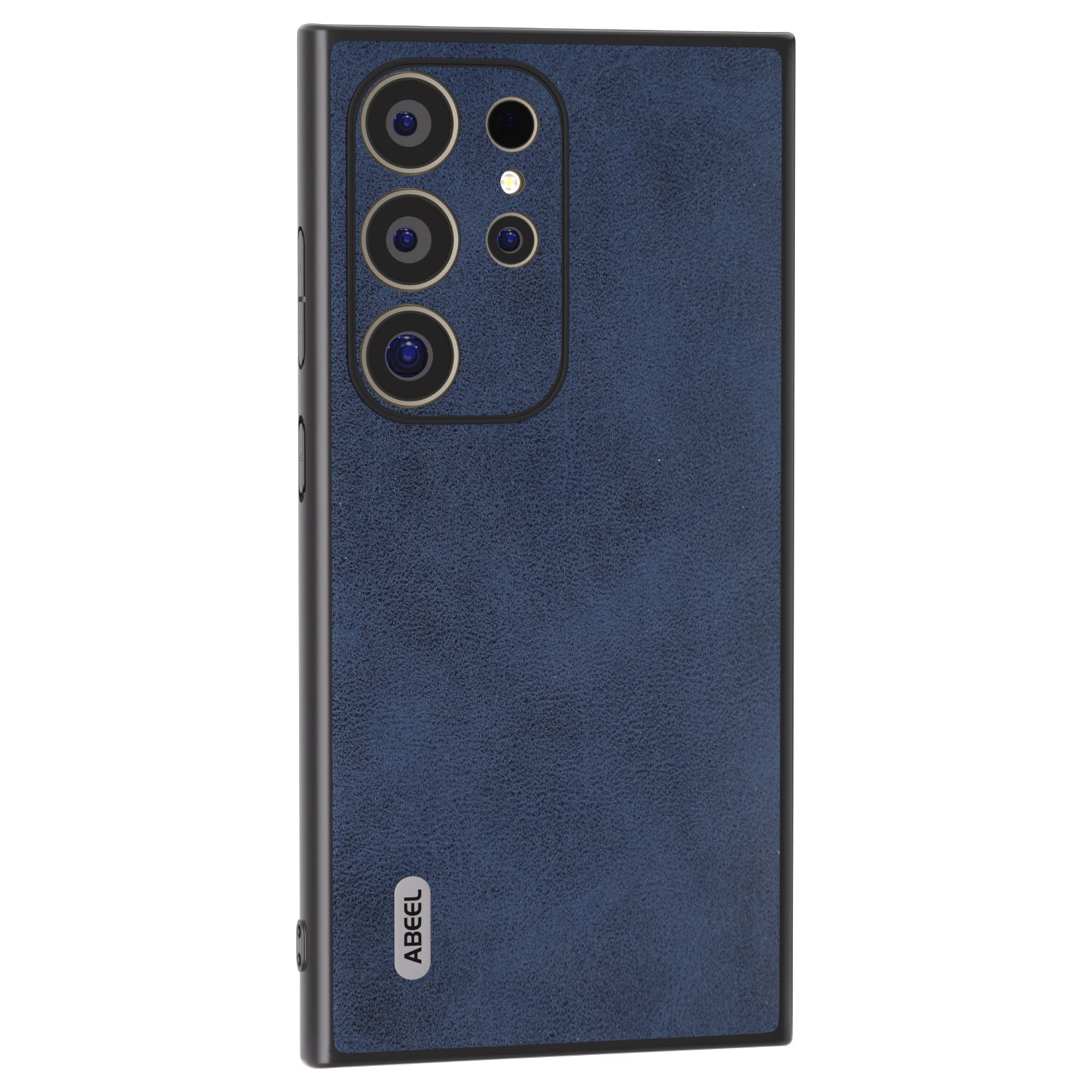 ABEEL For Samsung Galaxy S24 Ultra Case Leather+PC+TPU Hybrid Phone Cover