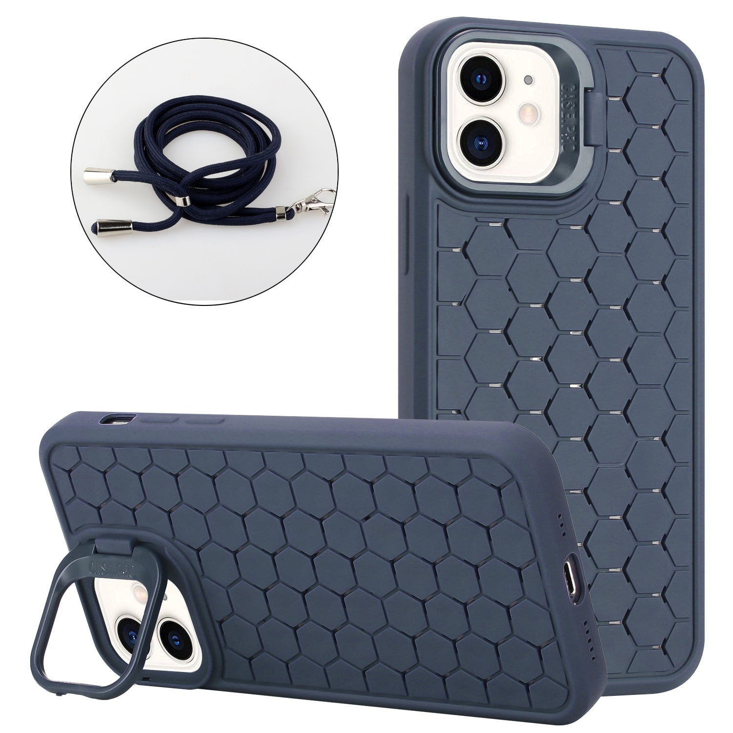 For iPhone 11 TPU Case Heat Dissipation Lens Frame Protection Phone Cover