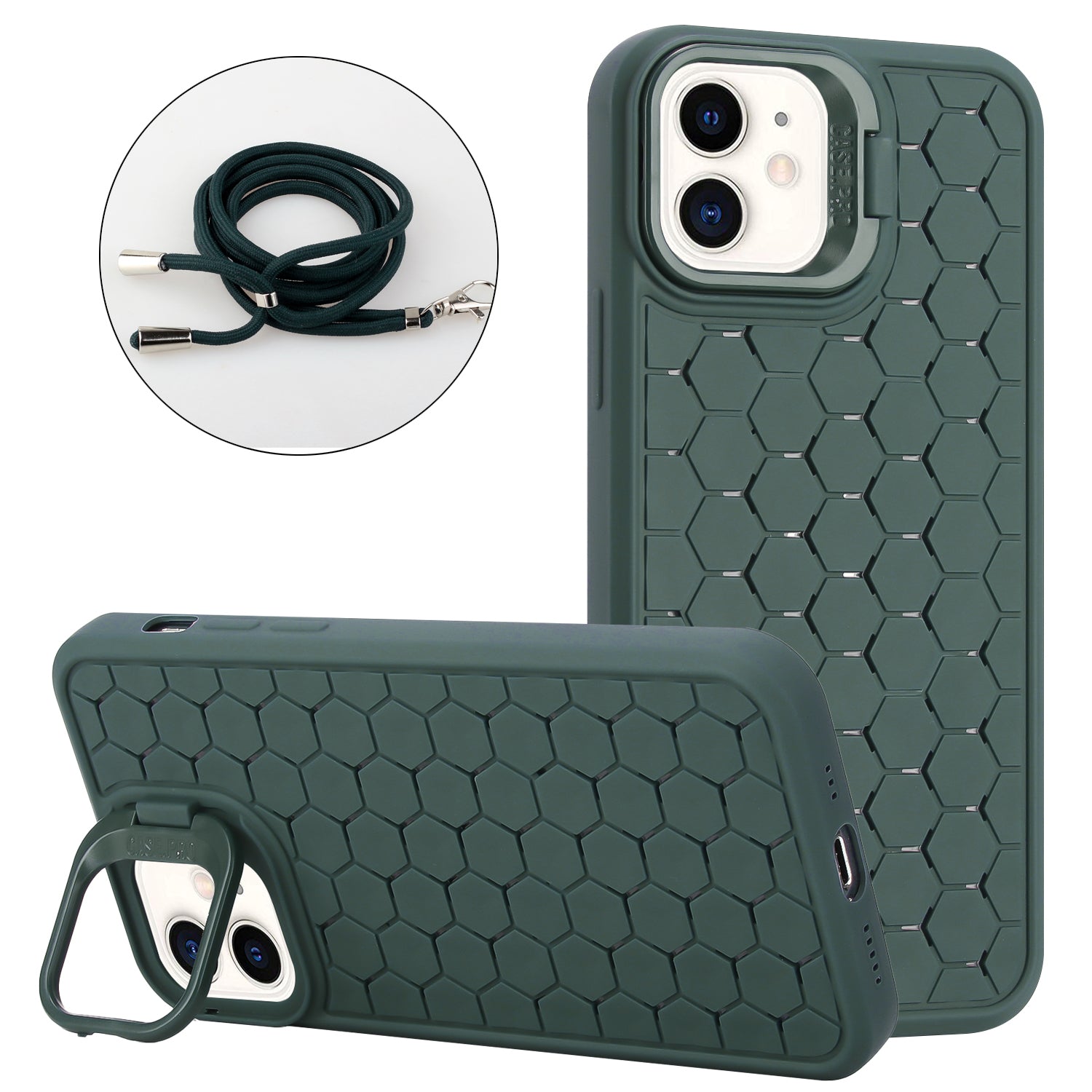 For iPhone 11 TPU Case Heat Dissipation Lens Frame Protection Phone Cover
