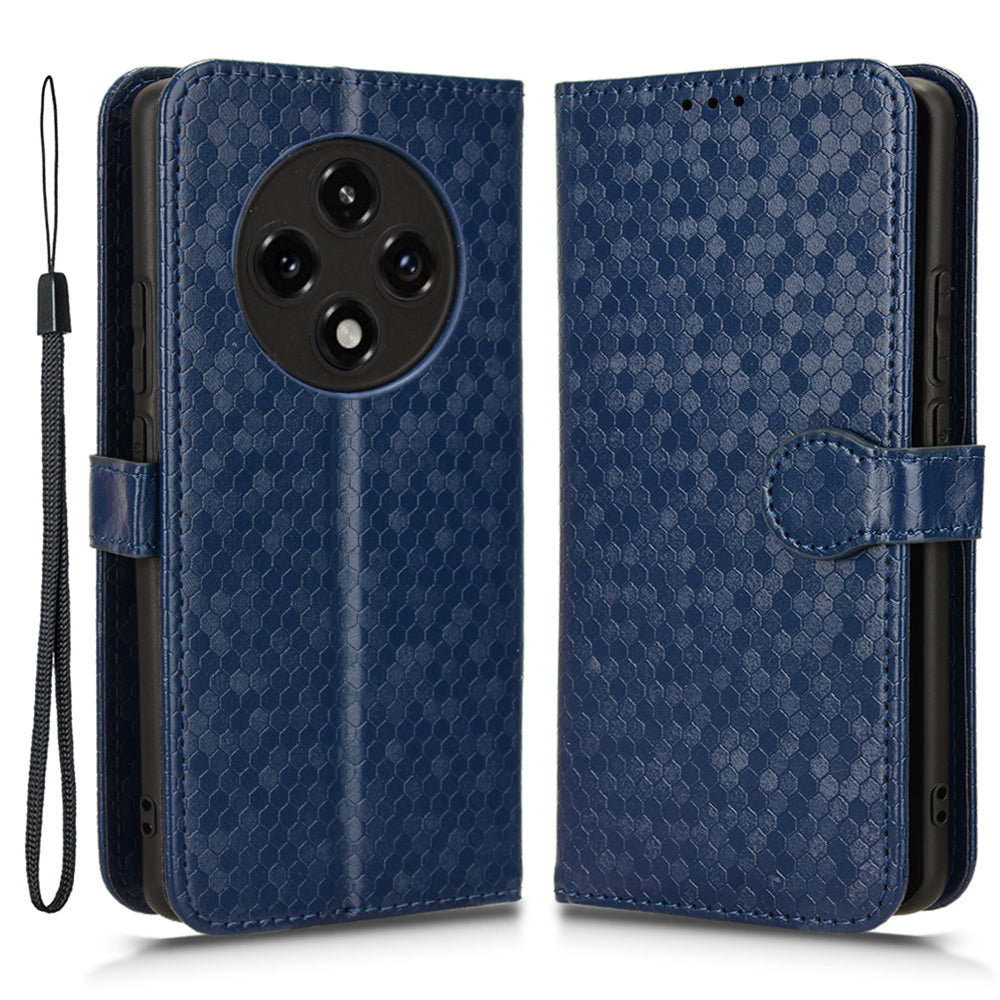 For Oppo A3 Pro 5G Case PU Leather Dots Pattern Wallet Phone Cover